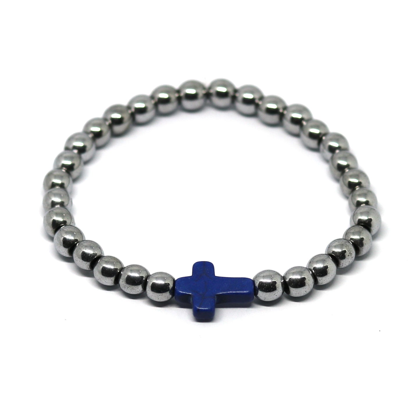 Cross Hematite (Silver-Blue)