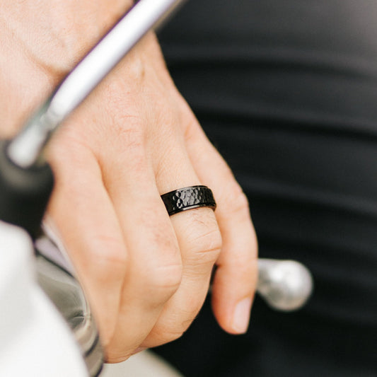 Ανδρικό ατσάλινο δαχτυλίδι Martillo