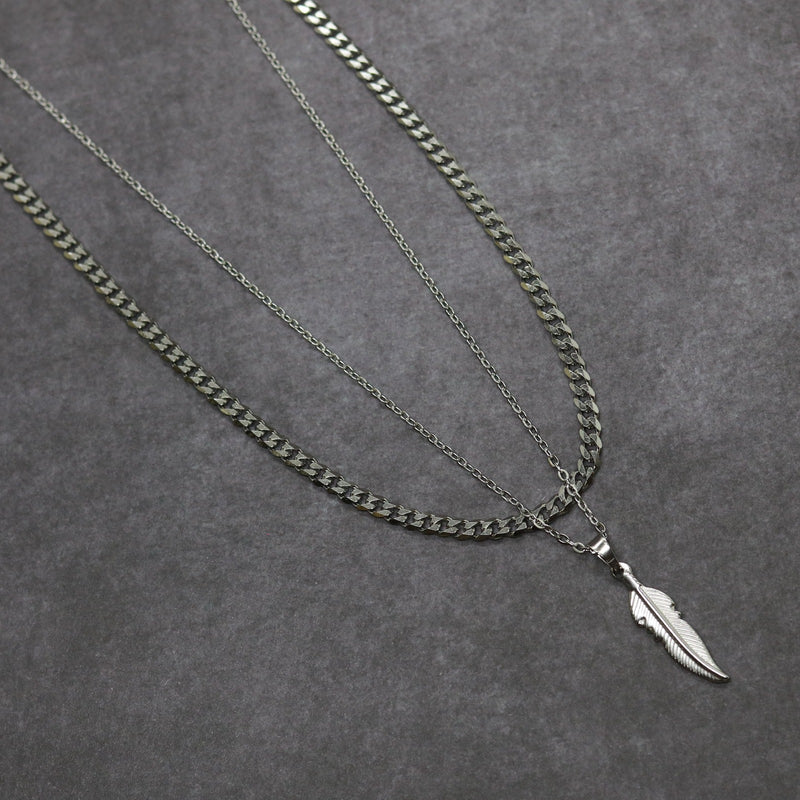 Feather Double Chain