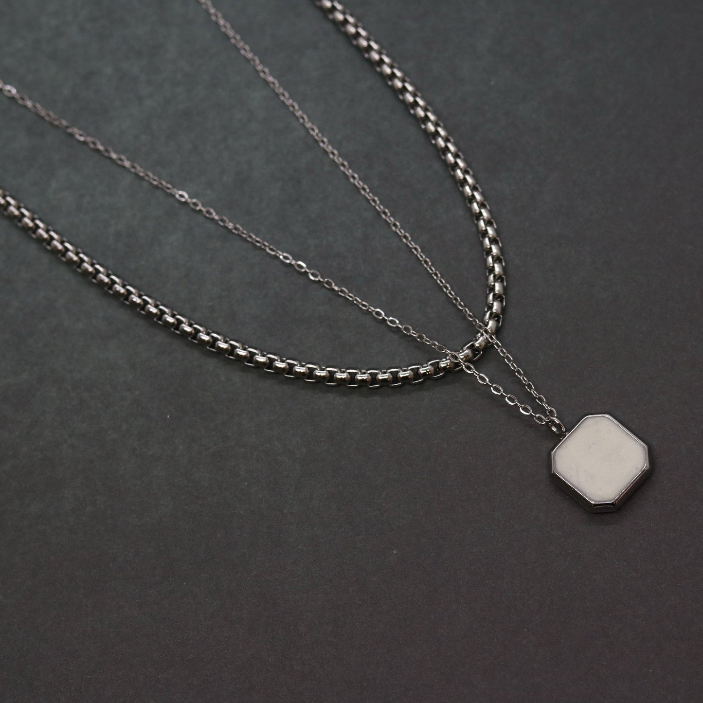 Square Double Chain 803