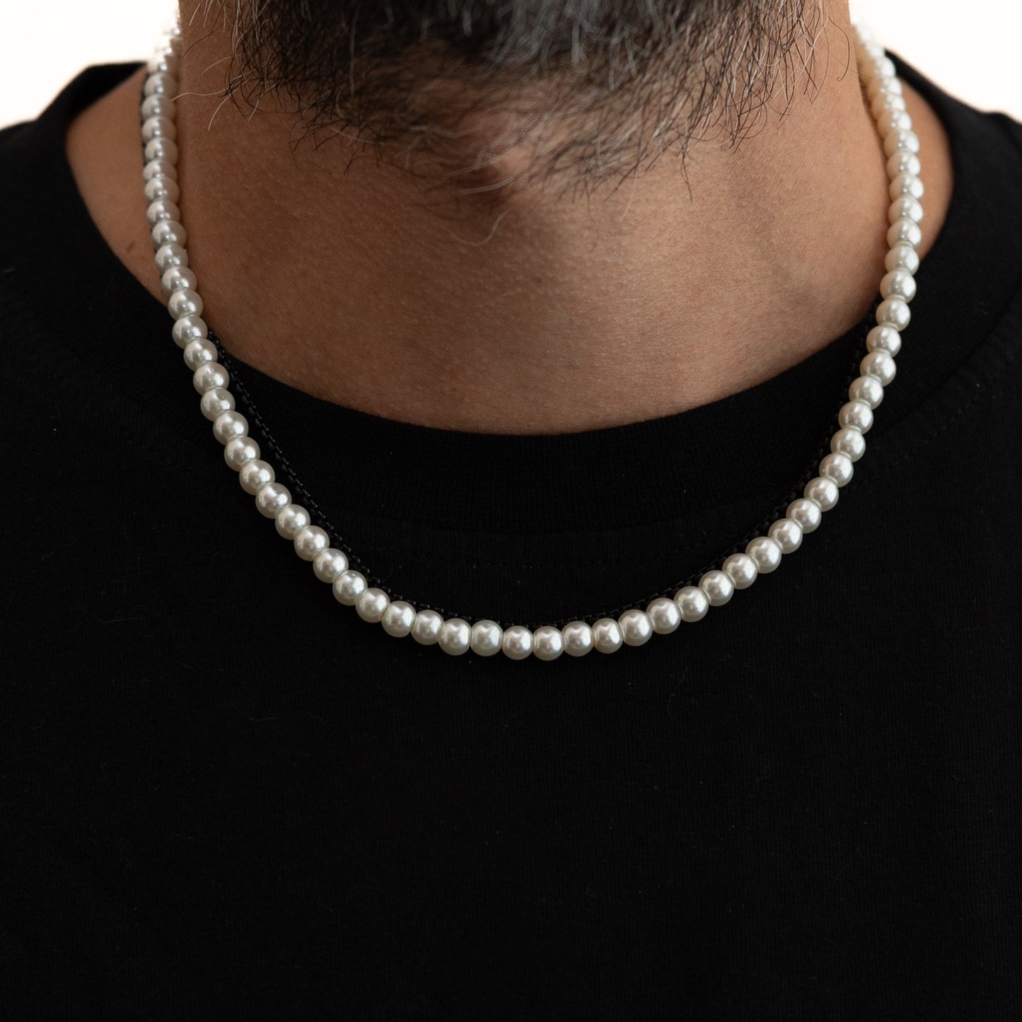 Perla Double Chain 6mm (Black)