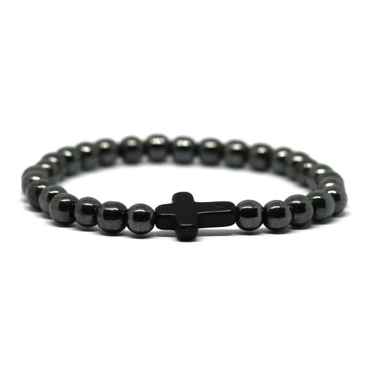 Cross Hematite (Black-Black)