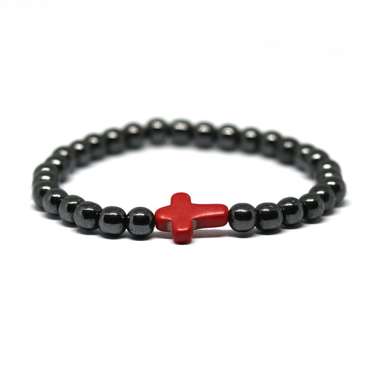 Cross Hematite (Black-Red)