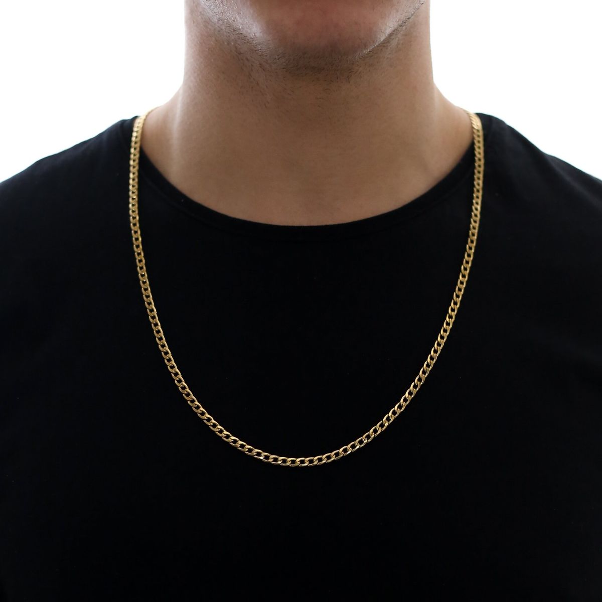 Hip Hop Chain Gold (4mm)
