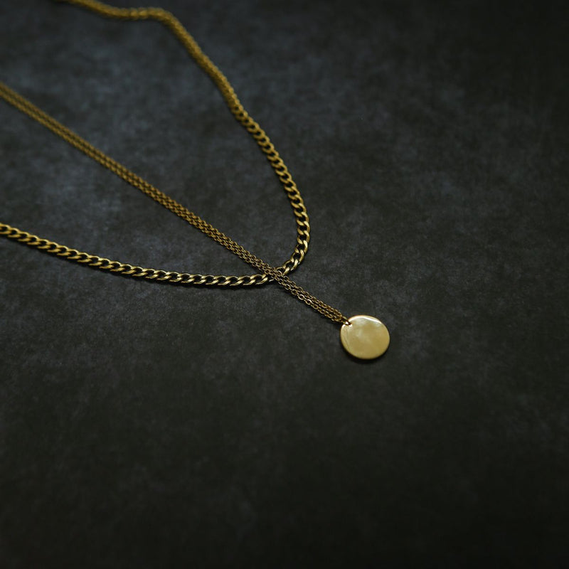 Dot Double Chain (Gold)