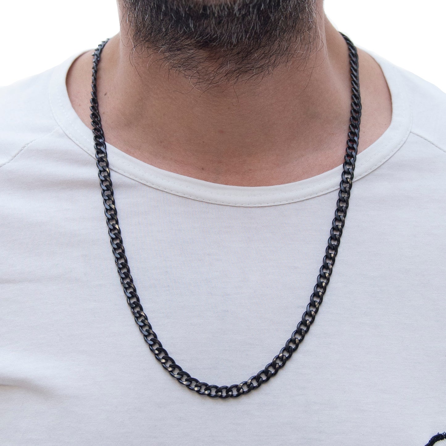Hip Hop Chain Black (6mm)