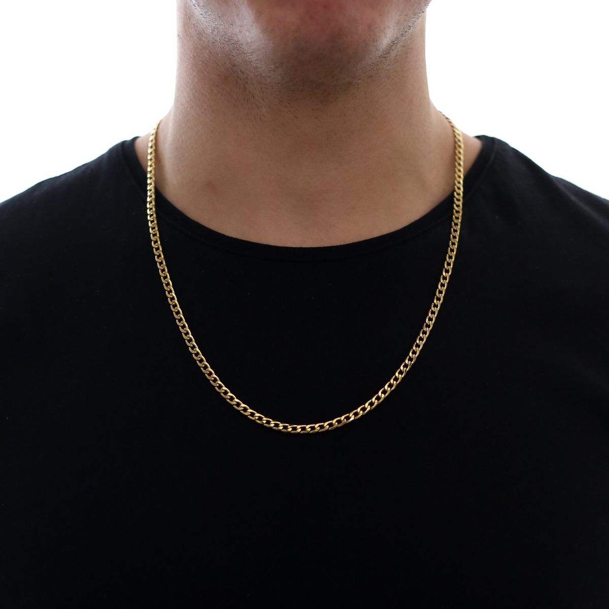 Hip Hop Chain Gold (4mm)
