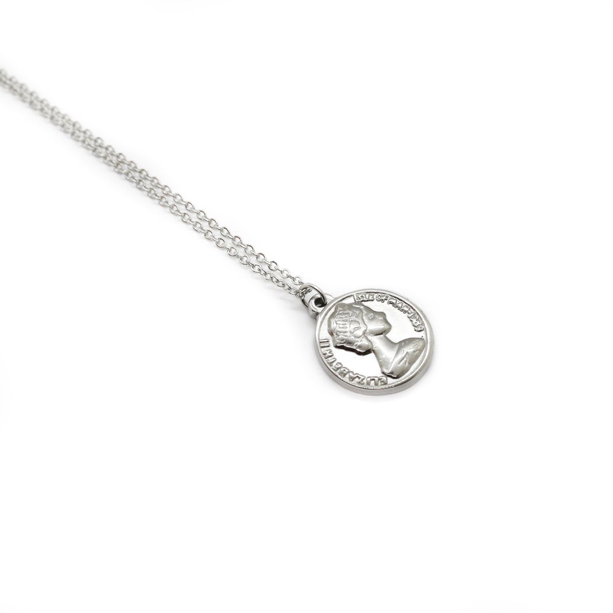 Coin Double Chain (Silver)