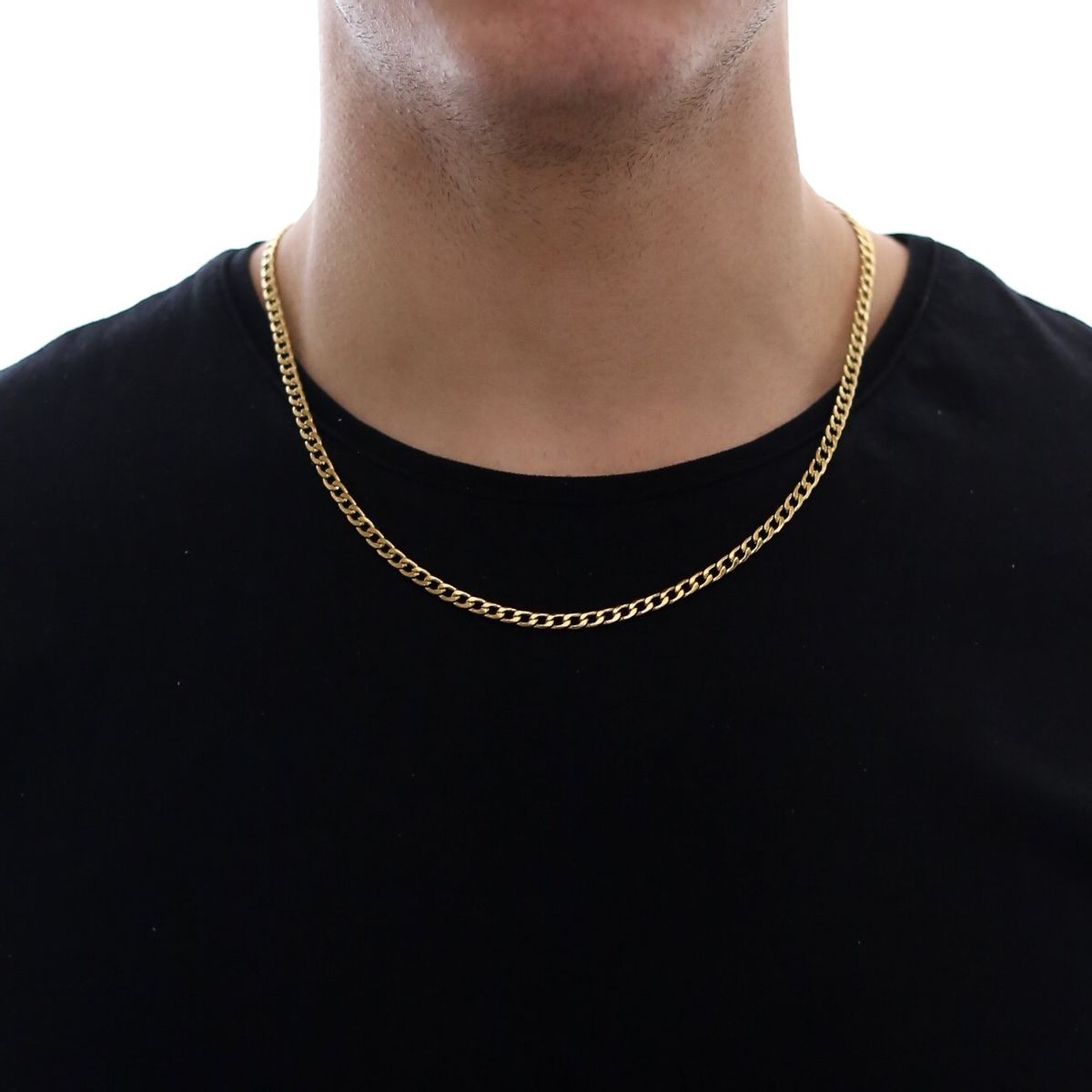 Hip Hop Chain Gold (4mm)