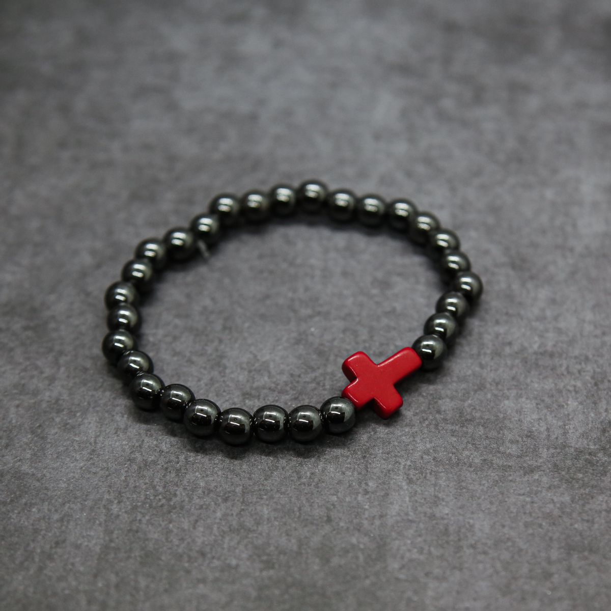 Cross Hematite (Black-Red)