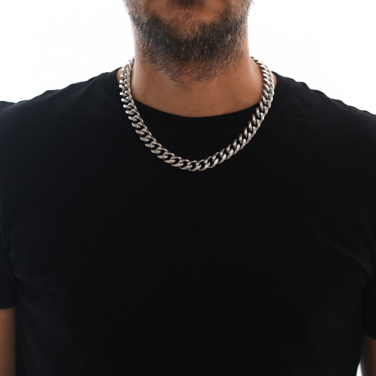 Hip Hop Chain Silver (13mm)