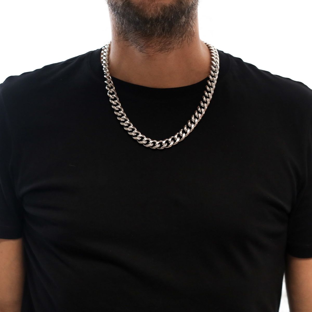 Hip Hop Chain Silver (13mm)
