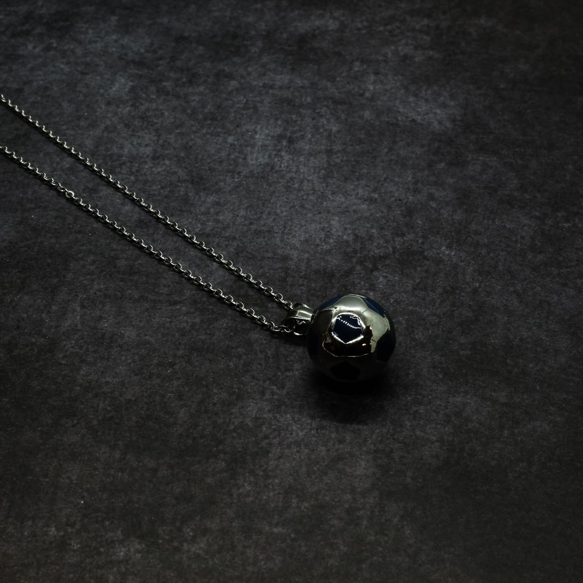 Ball Chain (Silver-Blue)