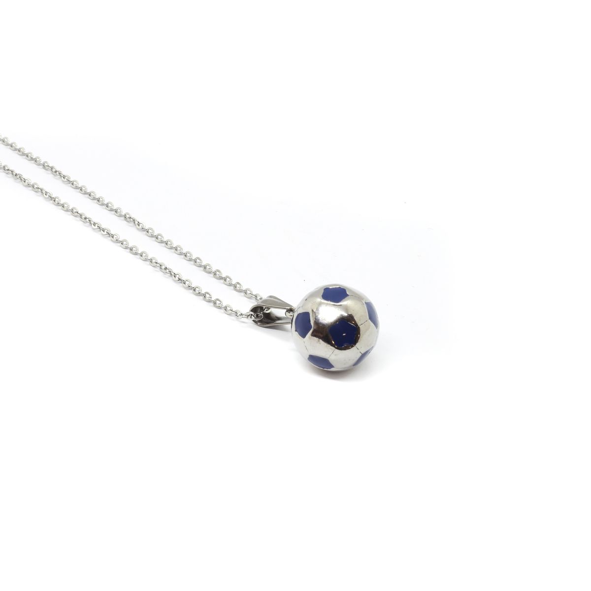 Ball Chain (Silver-Blue)