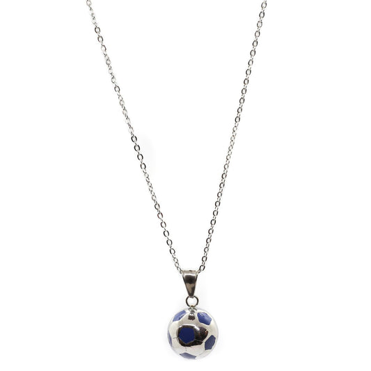 Ball Chain (Silver-Blue)