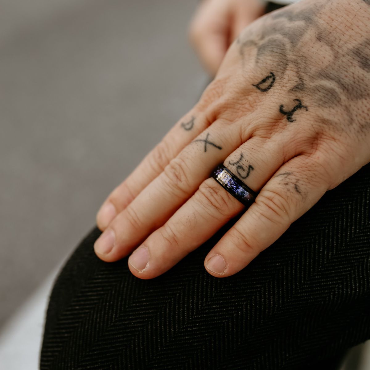 Tribal (Black-Blue)