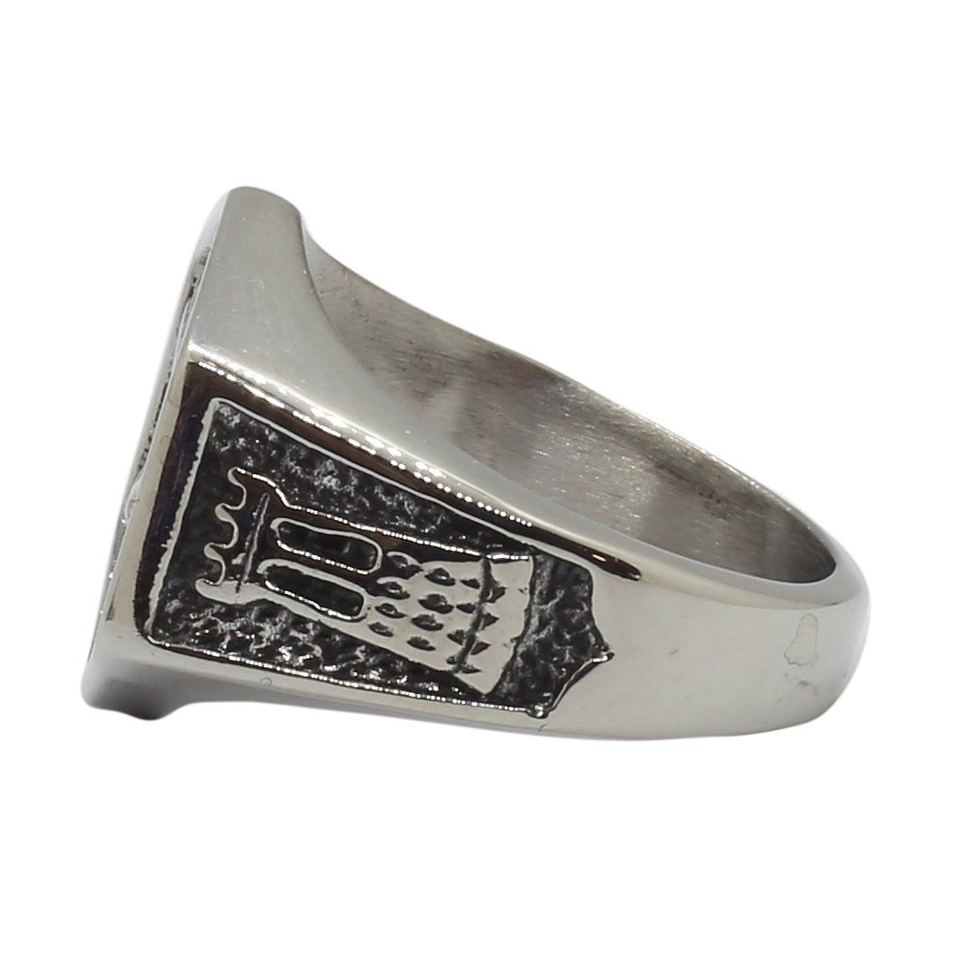 Men's steel ring Arrow