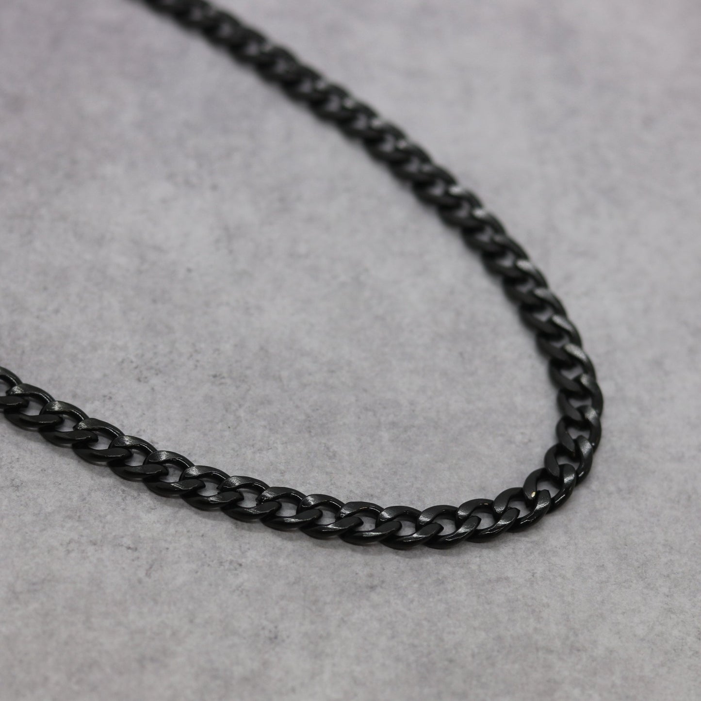 Hip Hop Chain Black (6mm)