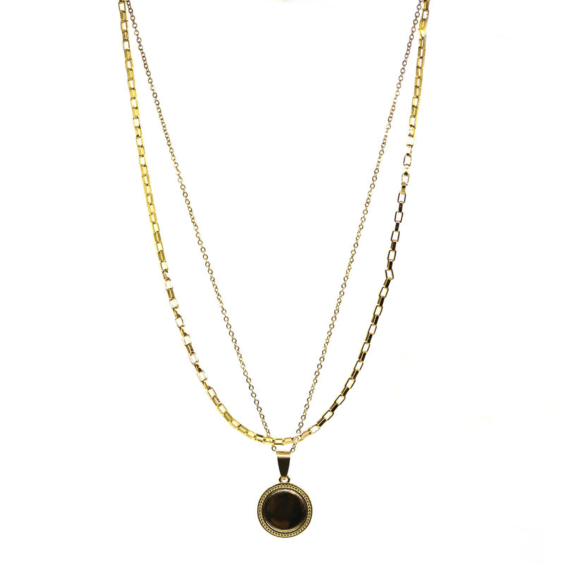 Minimal Double Chain (Gold)