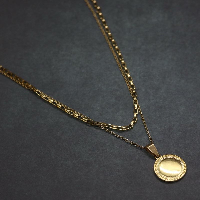 Minimal Double Chain (Gold)