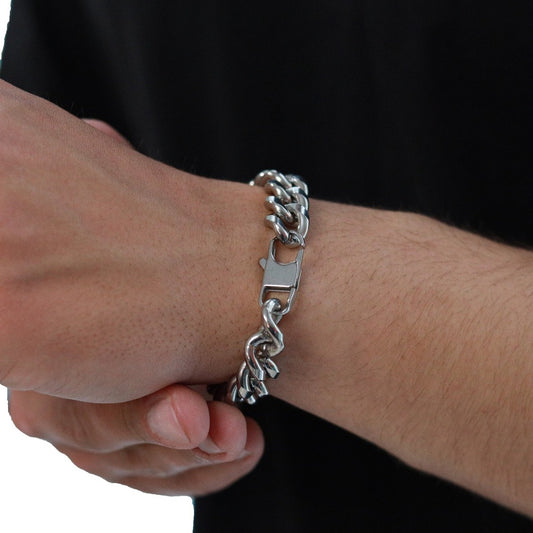 Hip Hop (Silver) 13mm