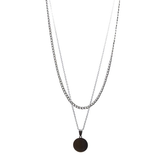 Dot Double Chain (Black)