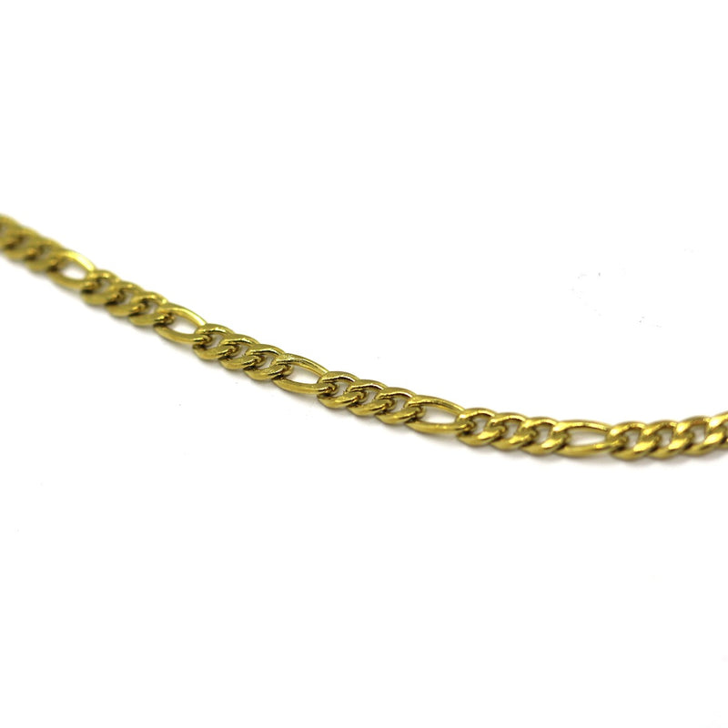 Figaro Chain 4 mm (Gold)
