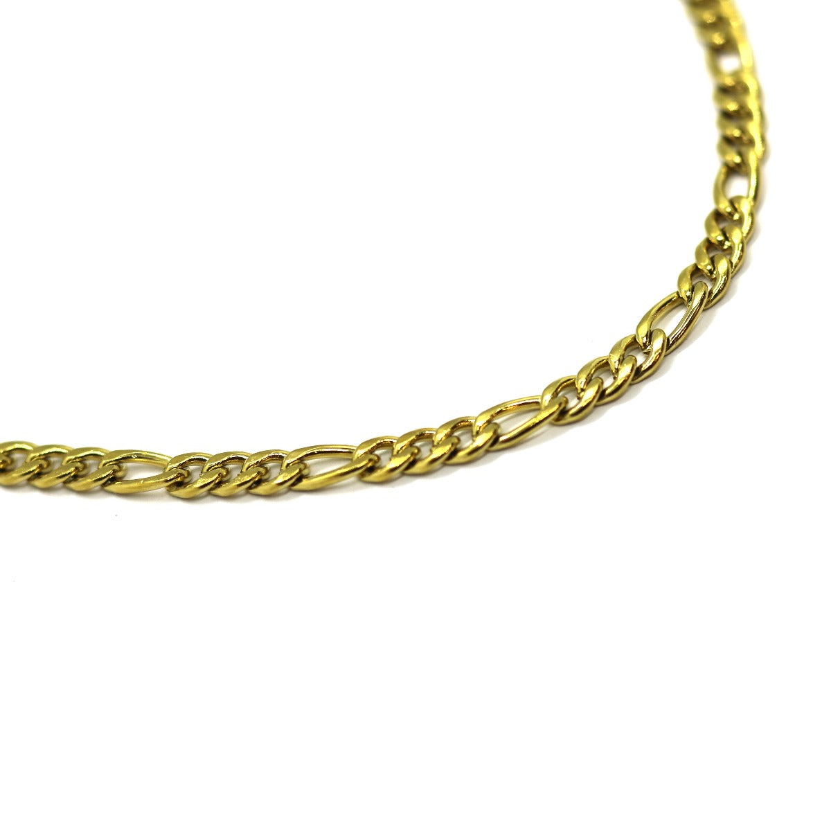 Figaro Chain 4 mm (Gold)
