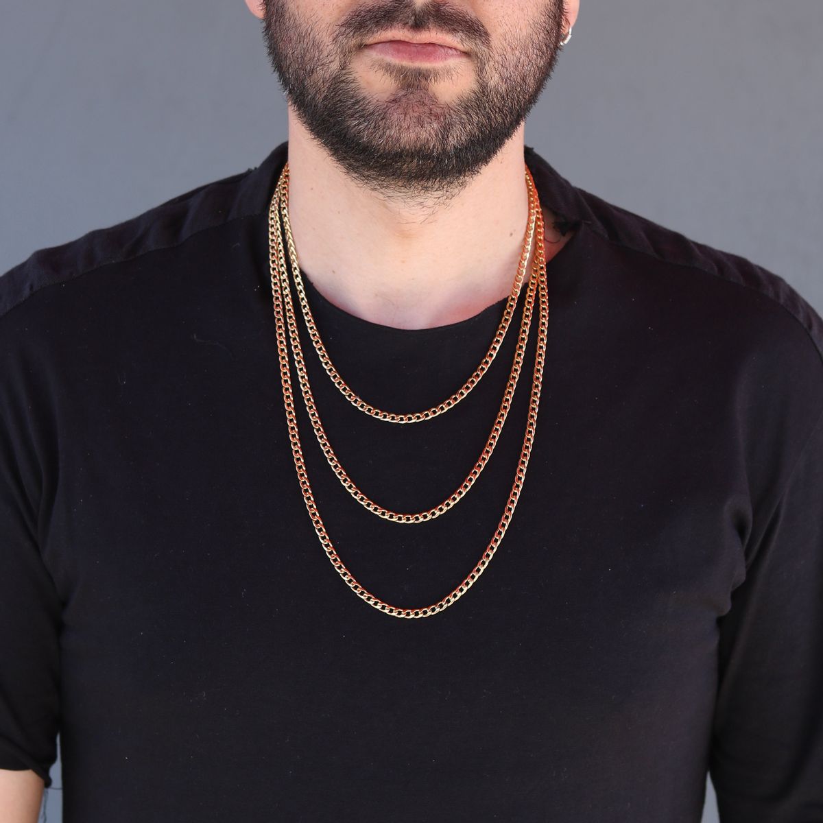 Hip Hop Chain Gold (4mm)