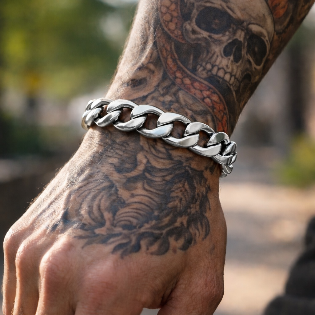 Hip Hop 15mm (Silver)