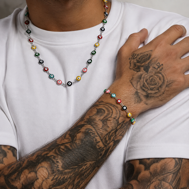 Rainbow Eyes Necklace
