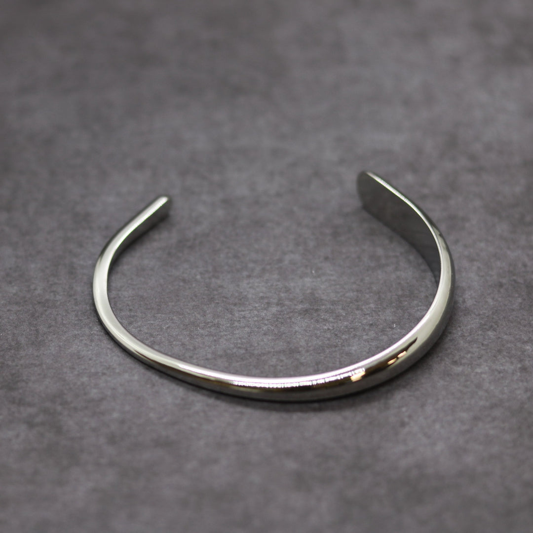 Ανδρικό ατσάλινο βραχιόλι χειροπέδα Cuff Delgado