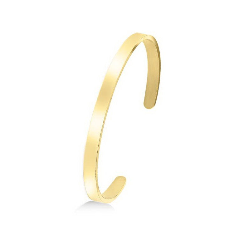 Cuff Gold 6mm (Stainless)