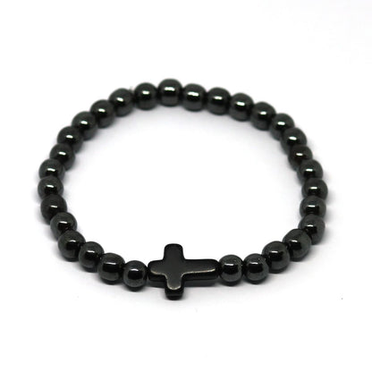 Cross Hematite (Black-Black)