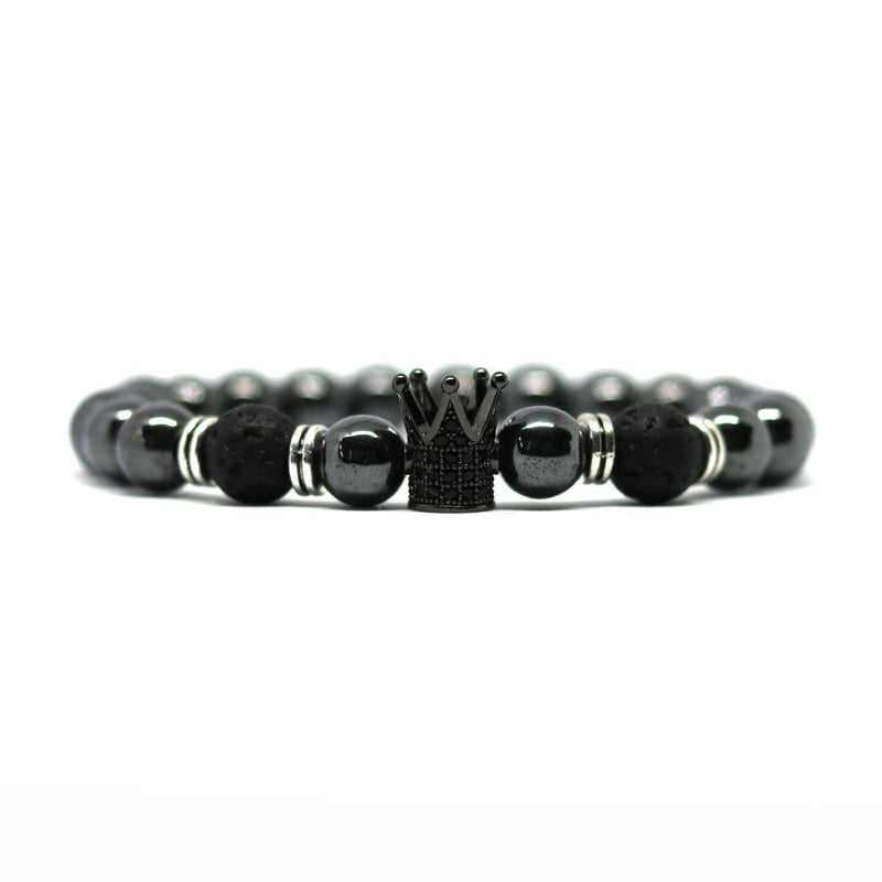 Crown Hematite (Black)