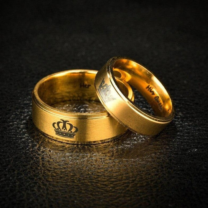 King &amp; Queen (Gold)