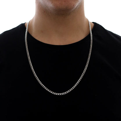Hip Hop Chain Silver (4mm)