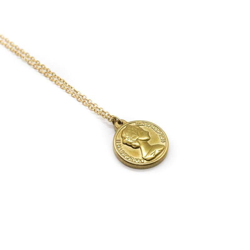 Coin Double Chain (Gold)