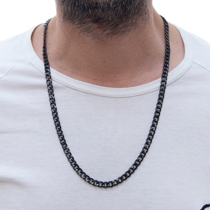Hip Hop Chain Black (6mm)