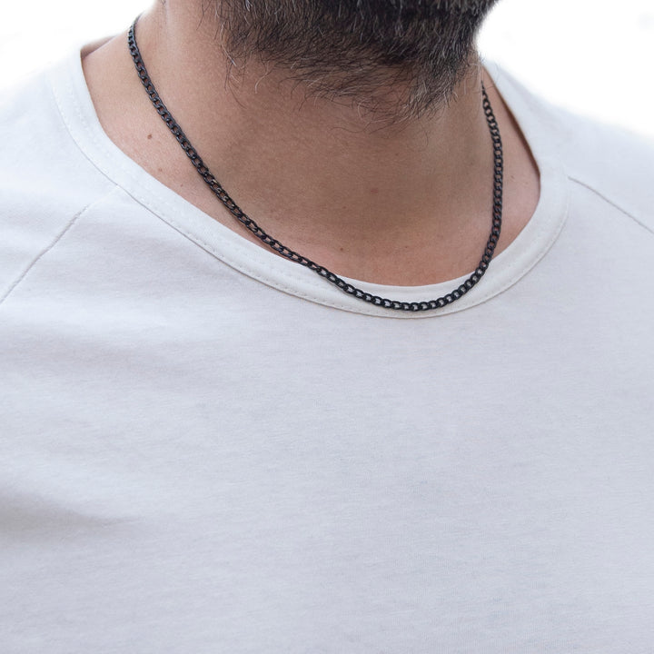 Hip Hop Chain Black (4mm)