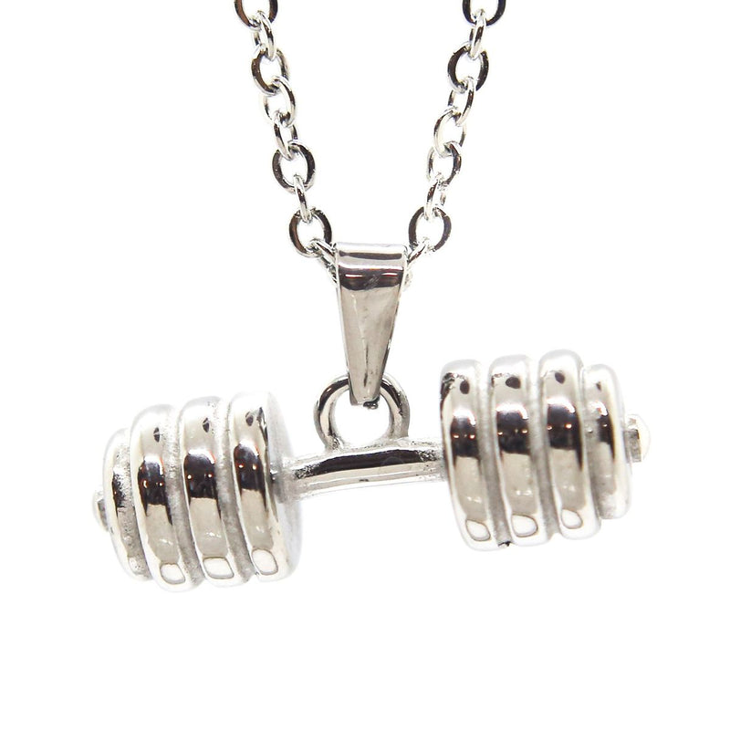 Dumbbell Chain (Silver)