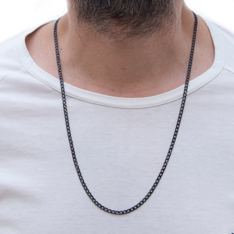 Hip Hop Chain Black (4mm)