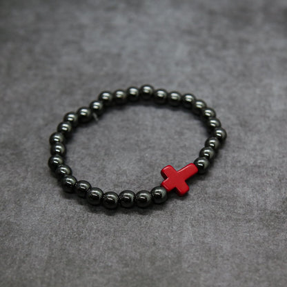 Cross Hematite (Black-Red)