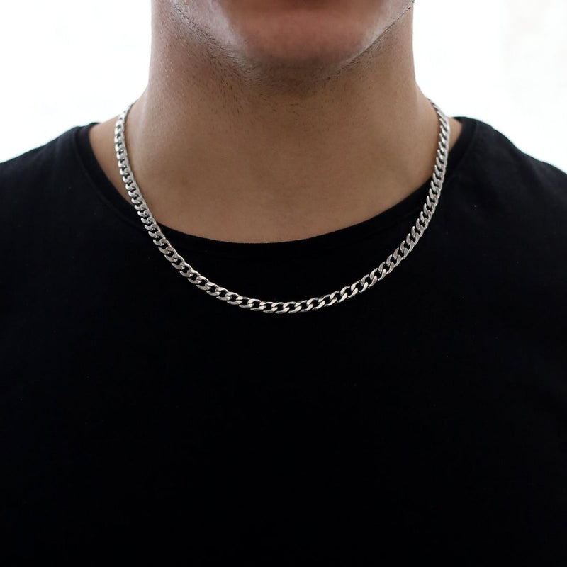 Hip Hop Chain Silver (6mm)