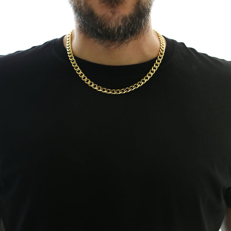 Hip Hop Chain Gold (8mm)