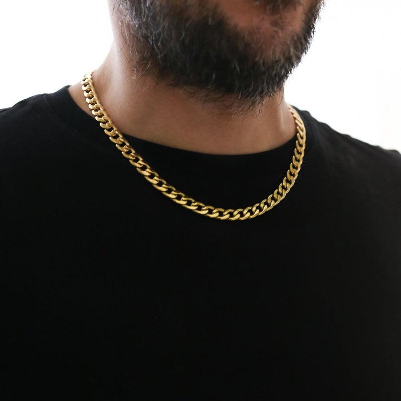 Hip Hop Chain Gold (8mm)