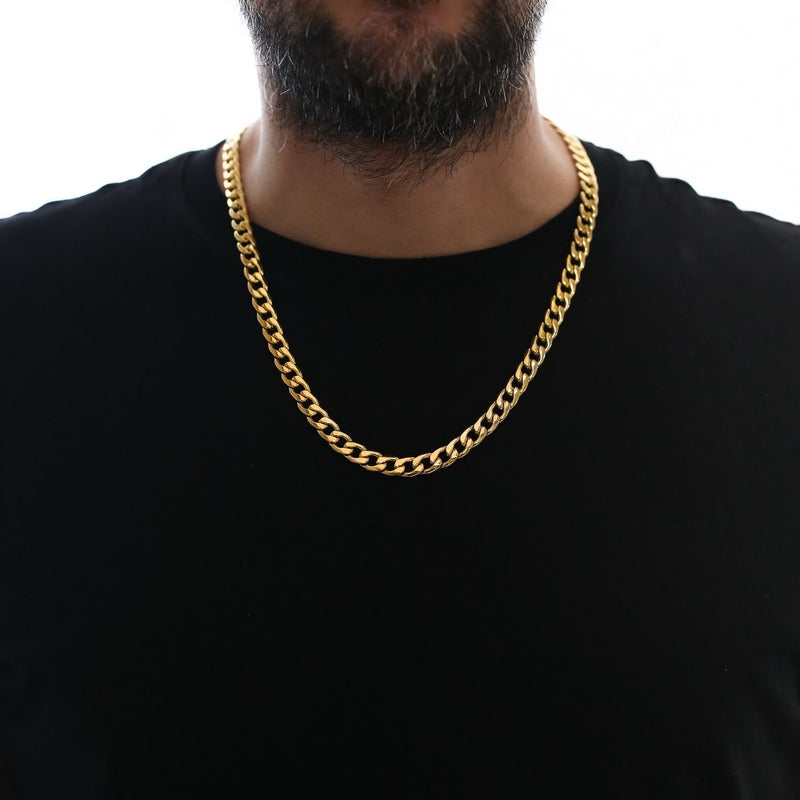 Hip Hop Chain Gold (8mm)