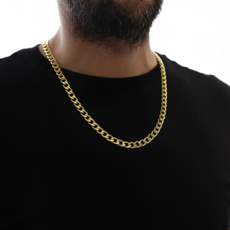 Hip Hop Chain Gold (8mm)