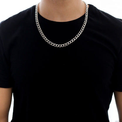 Hip Hop Chain Silver (10mm)