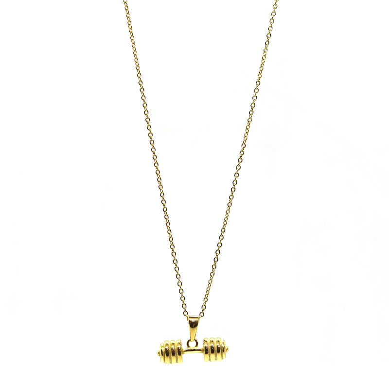 Dumbbell Chain (Gold)